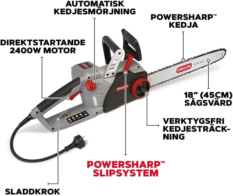 Oregon CS1500 Självslipande Motorsåg 2400W 8 Oregon CS1500 Självslipande Motorsåg 2400W - Bild 8